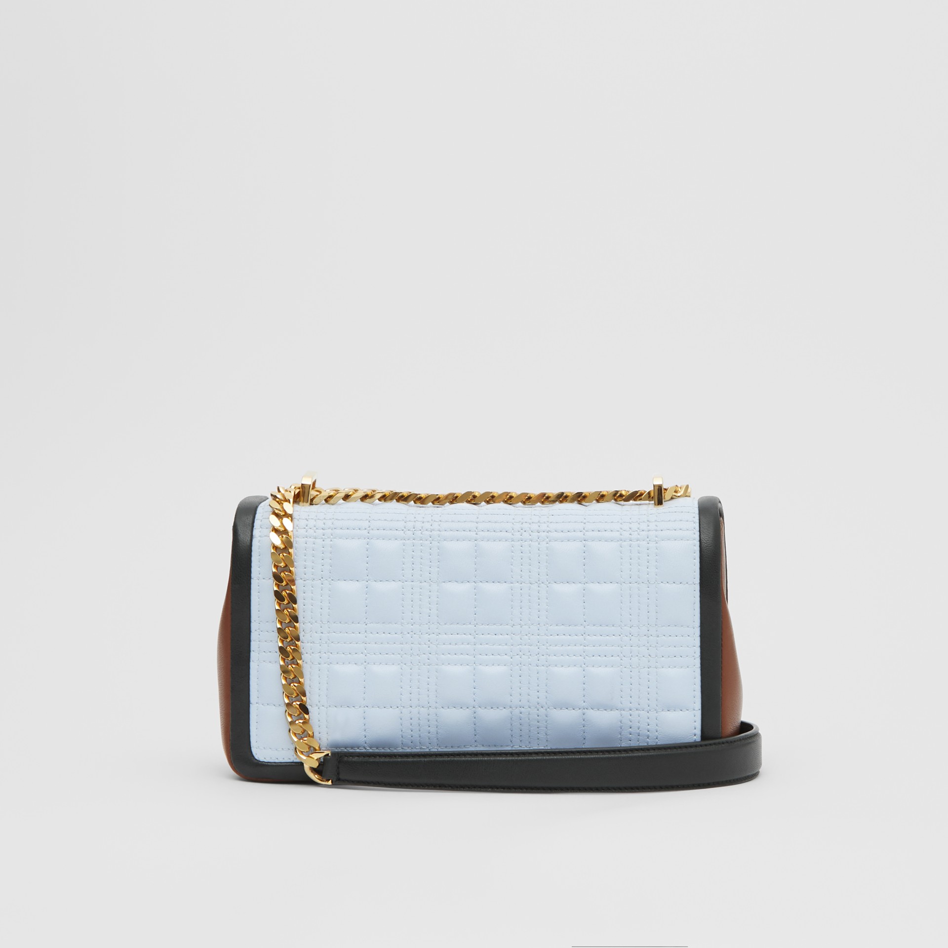 burberry small quilted lambskin lola bag