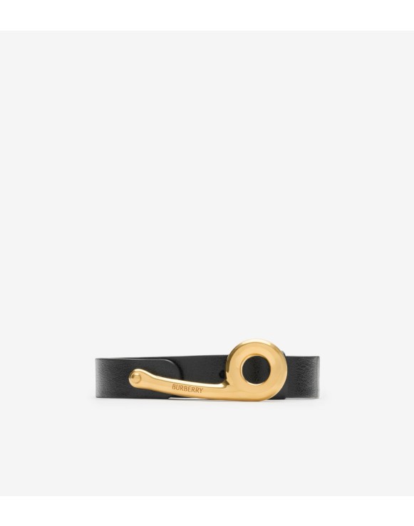 Thin Leather Bridle Belt