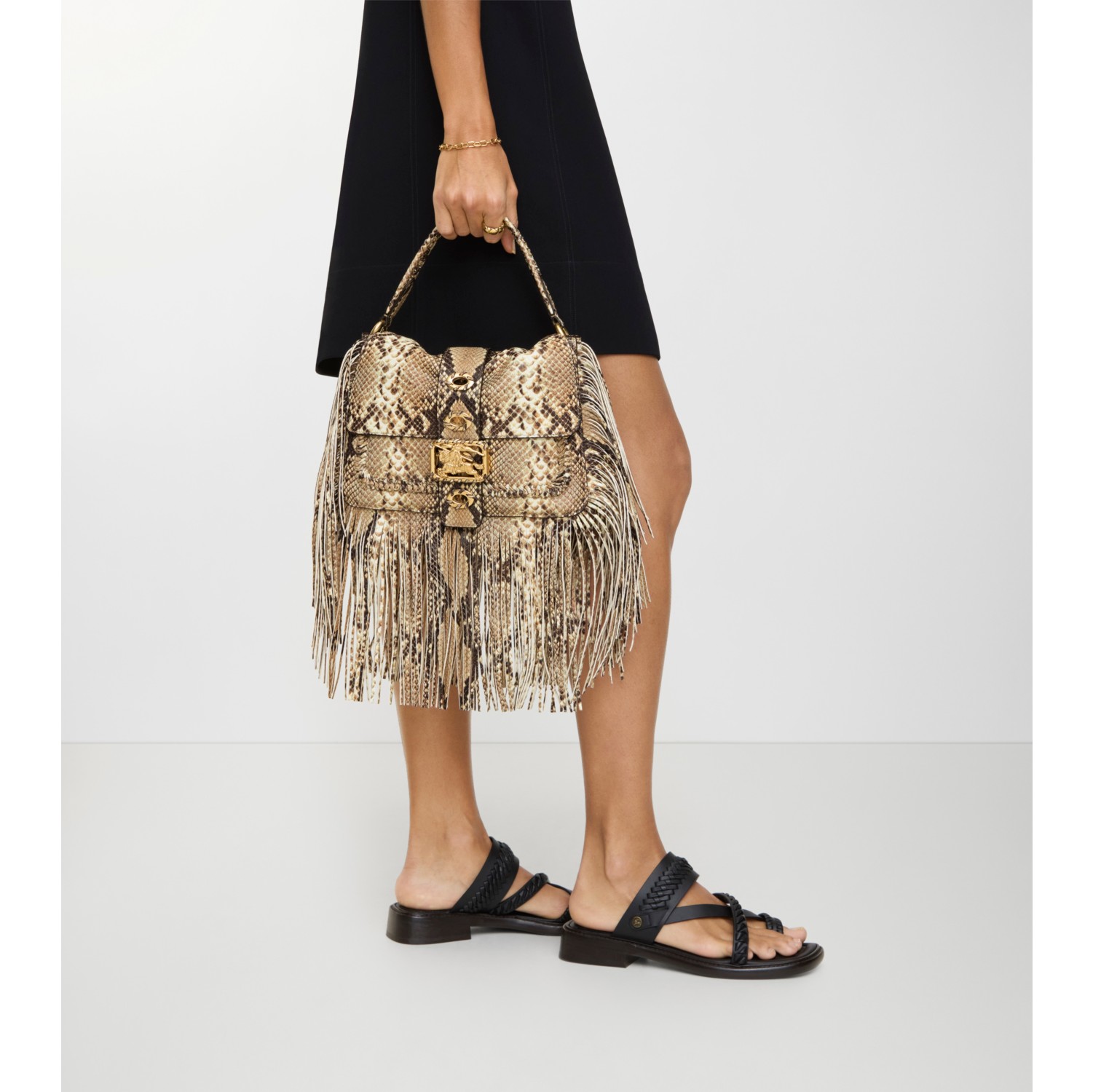 Small Rider Bag in Natural beige - Women, Leather | Burberry® Official