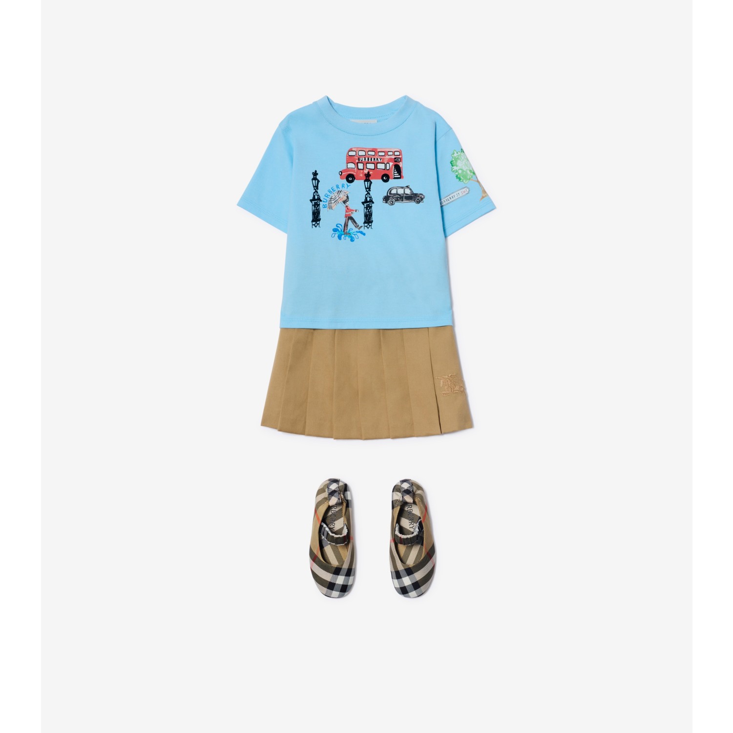 ロンドン コットンTシャツ