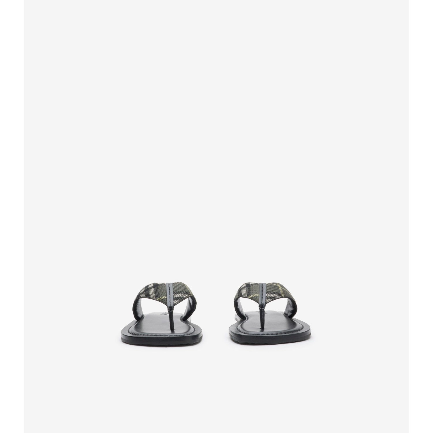 체크 파빌리온 샌들