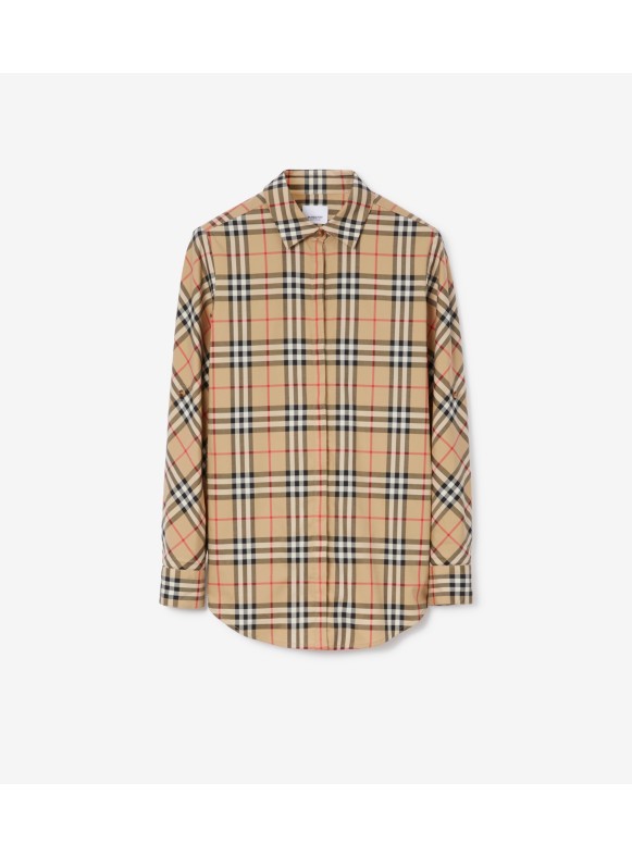 Burberry shop shirt womens