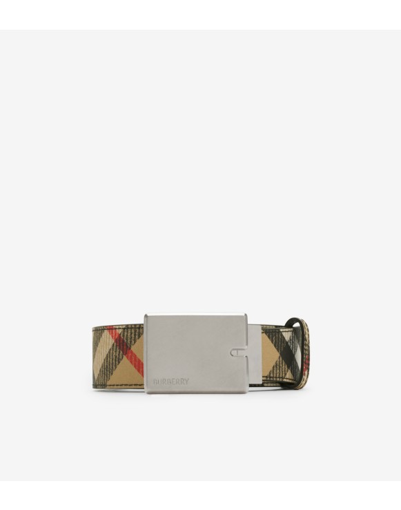 Reversible Check B Cut Belt