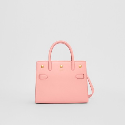 pink burberry tote
