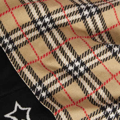 burberry check merino wool scarf sale