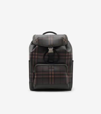 City Check Clip Backpack Dark ®