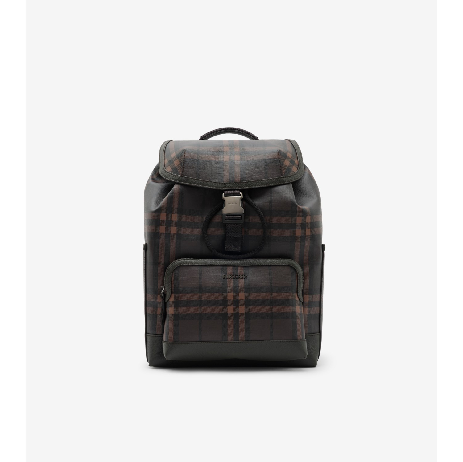 City Check Clip Backpack