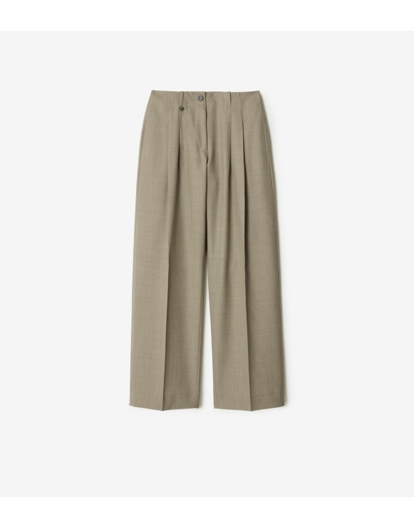 Wool Tailored Trousers
