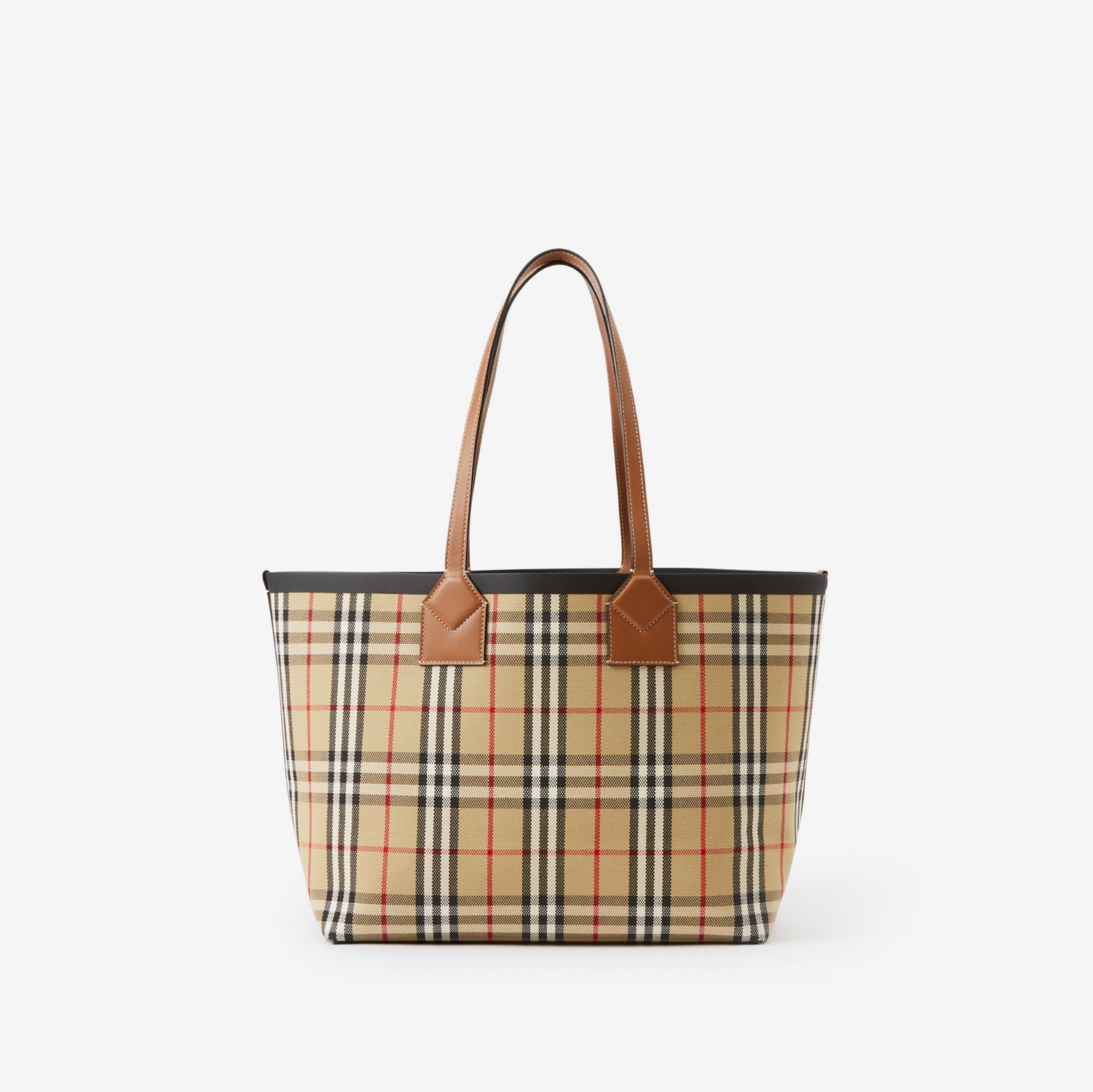 Medium London Tote in Briar brown/black - Women, Vintage Medium London Tote in Briar brown/black - Women, Vintage