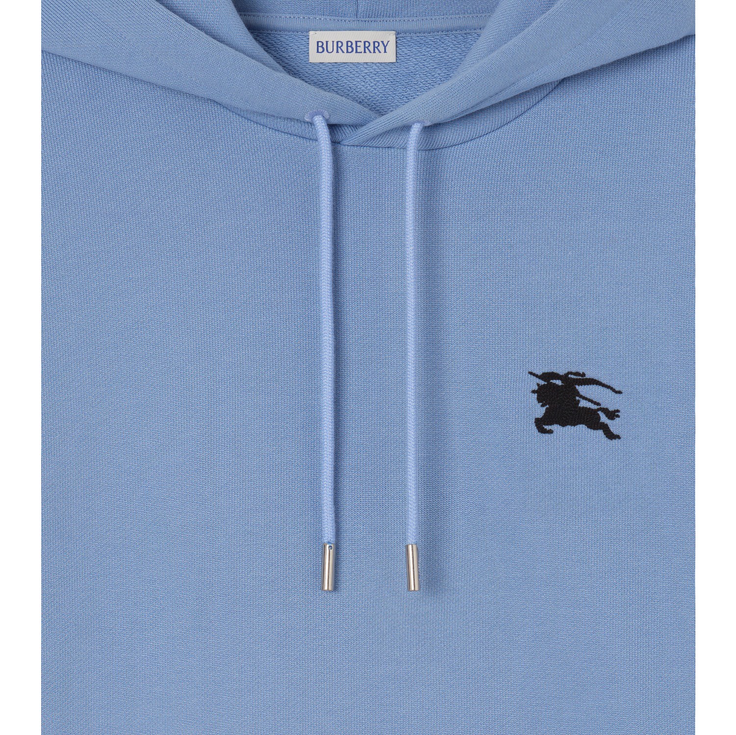 Knight Stamp Cotton Hoodie in Cornflower blue - Men | Burberry® Official