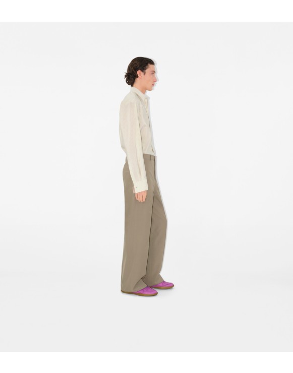 Pantalon de costume en soie