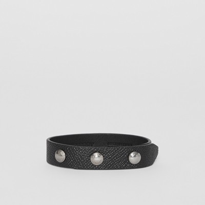 burberry leather bracelet