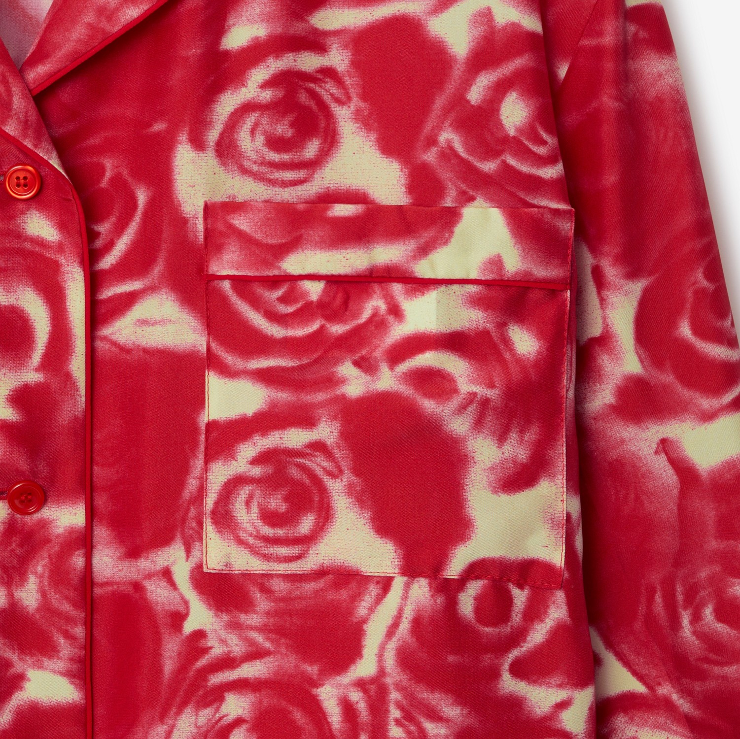 Rose Silk Shirt