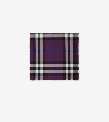 チェック シルクスカーフ (ボウピンク) | Burberry®公式サイト