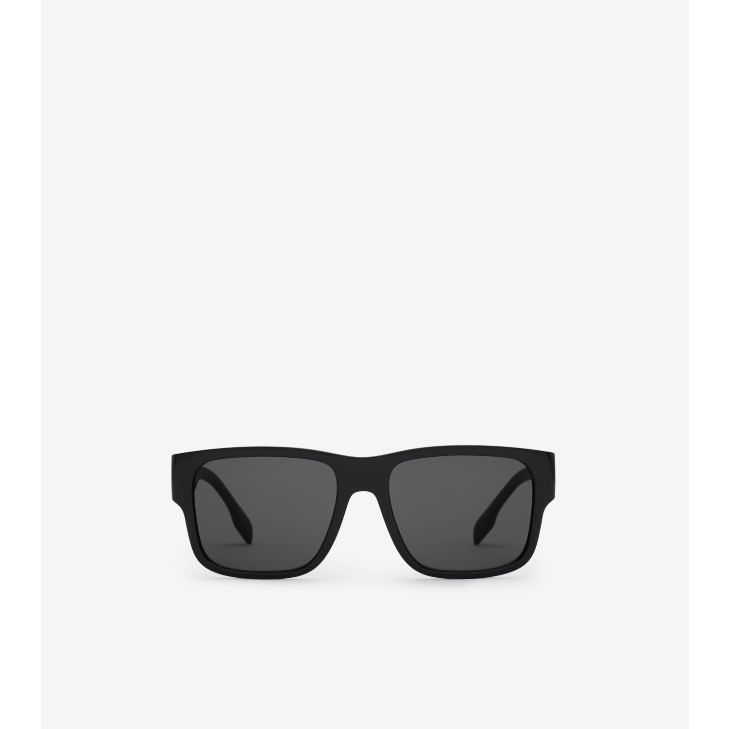 Eckige Sonnenbrille mit Logodetail