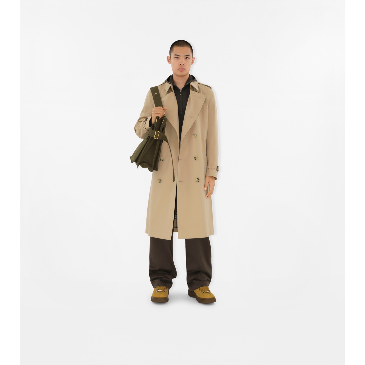 Burberry kensington hot sale trench mens