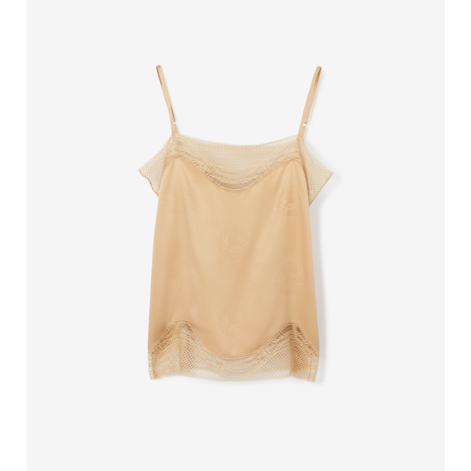 Embellished Cream Cami Top | Liquorish | SilkFred US