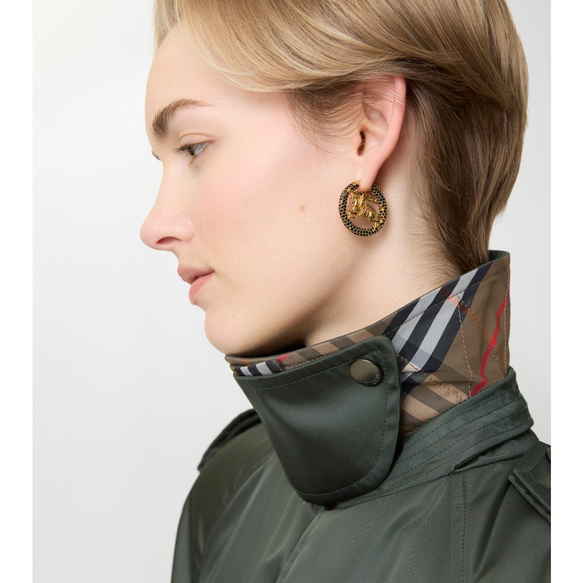  EKD Pavé Hoop Earrings