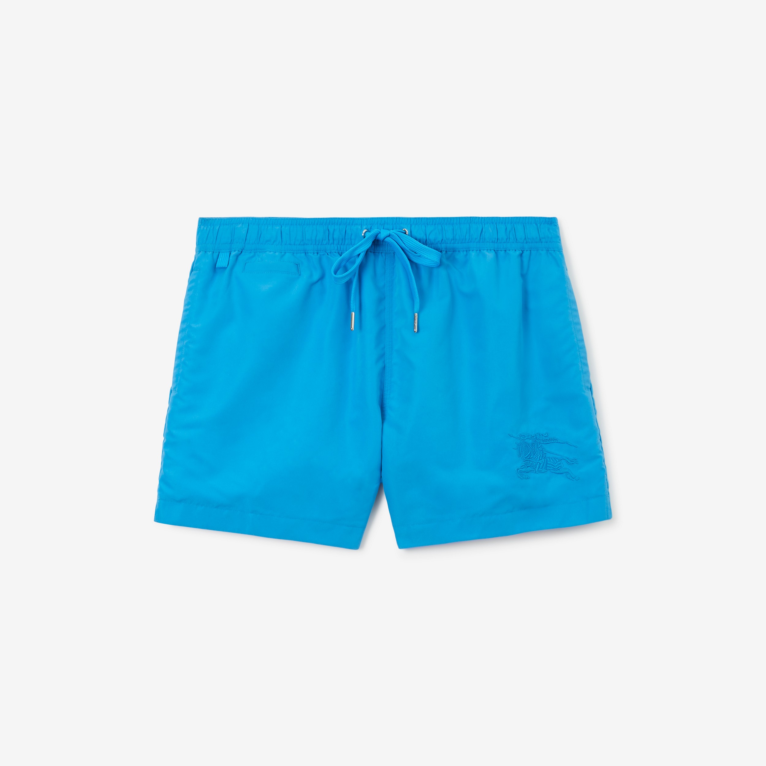 EKD Drawcord Swim Shorts in Bright Cerulean Blue - Men | Burberry® Official - 1