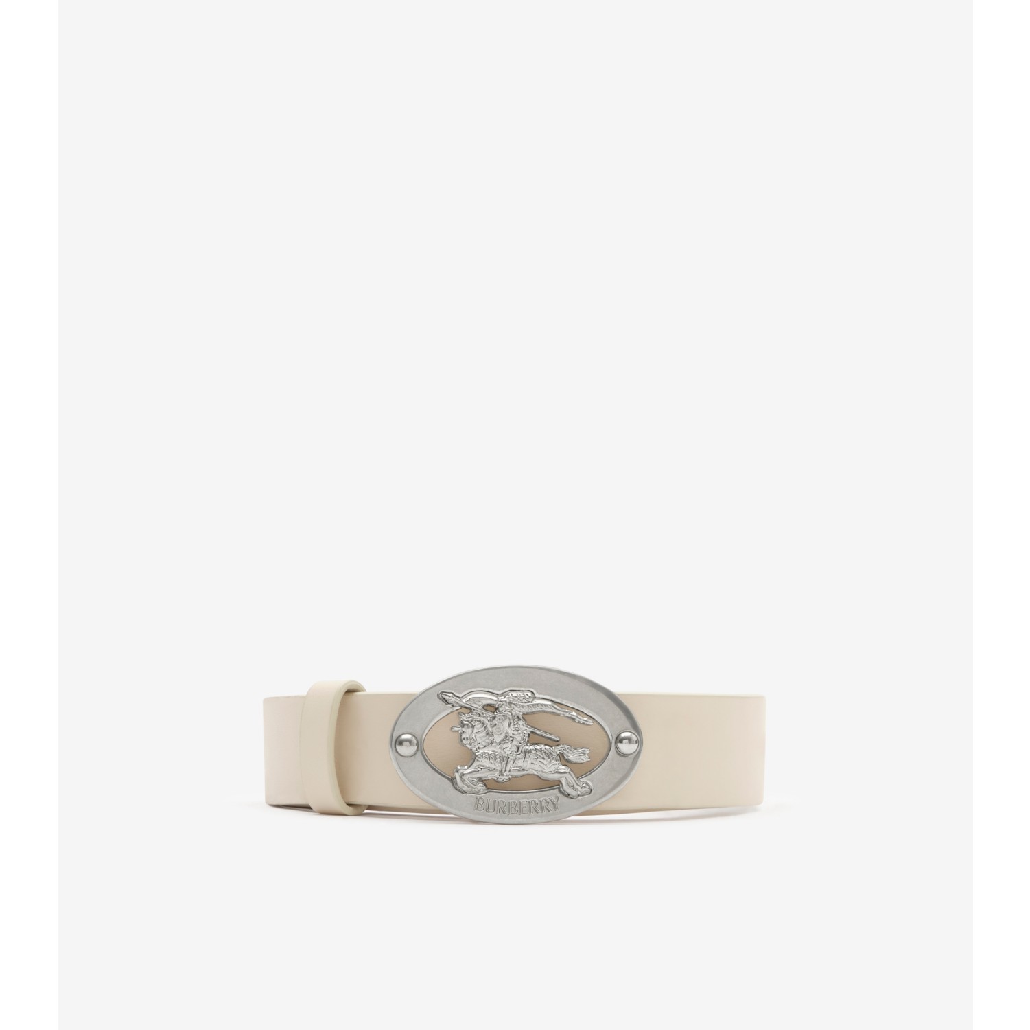 Thin Reversible Check Oval Belt