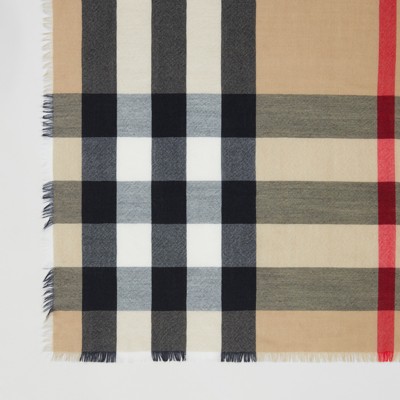 archive beige burberry scarf