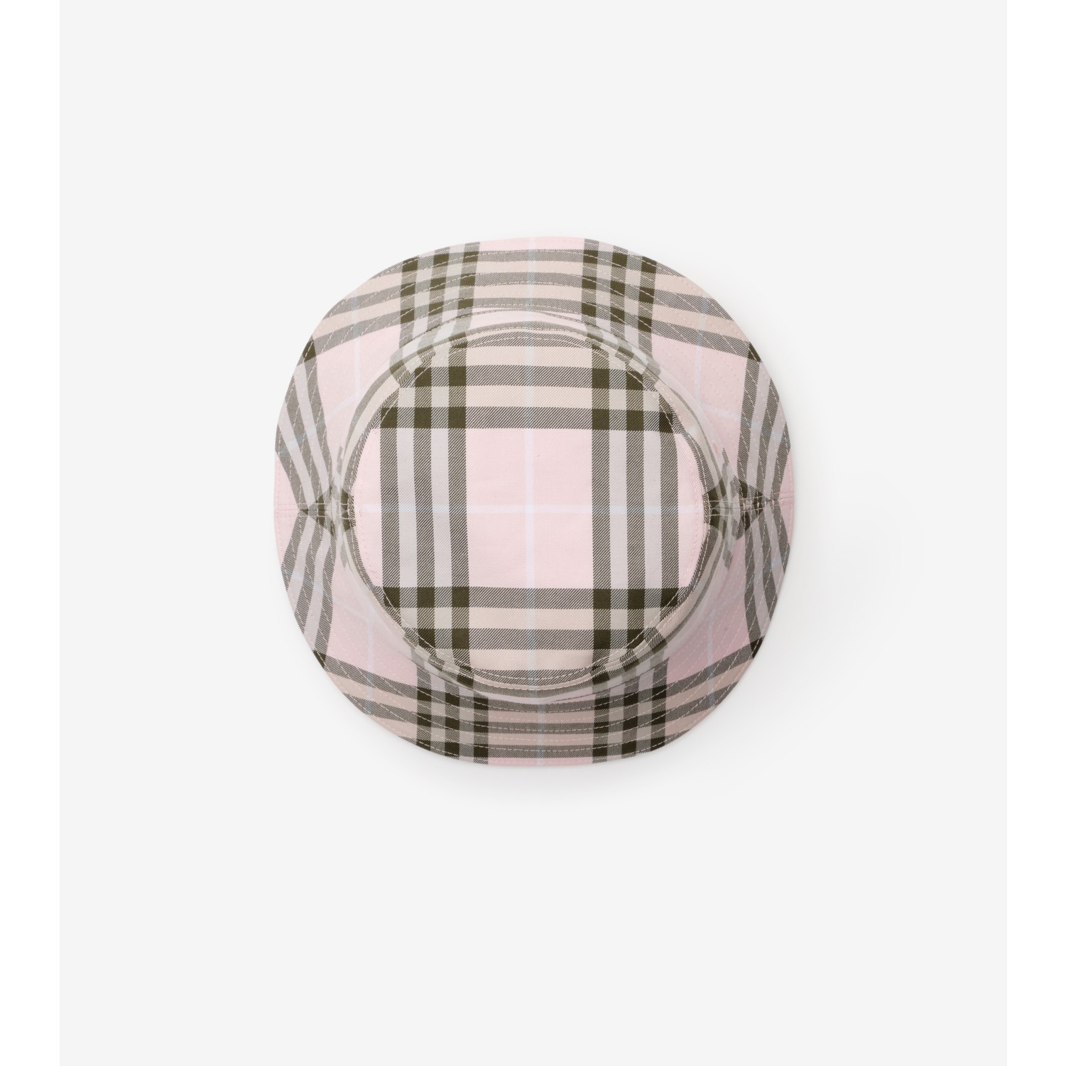 Check Cotton Bucket Hat