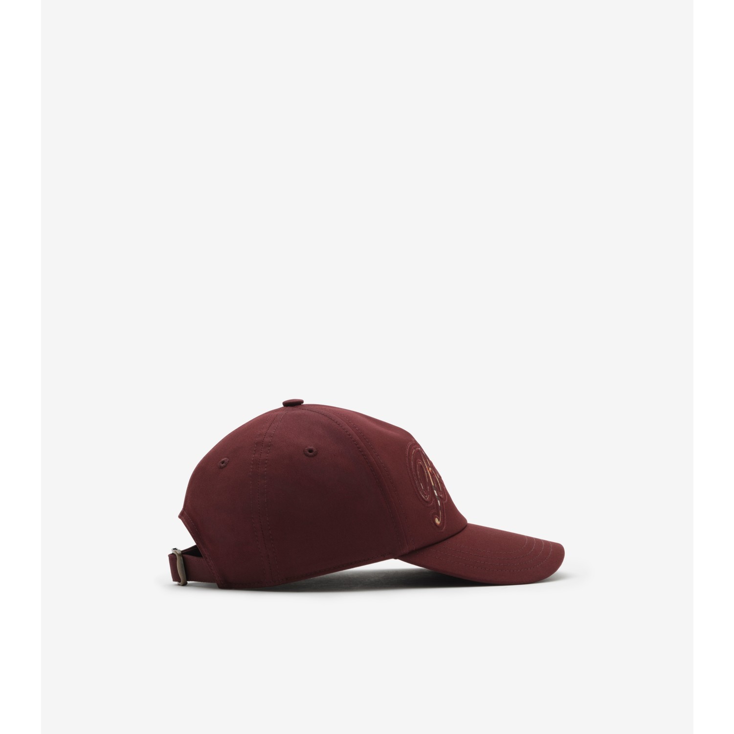 Check Cursive Logo Gabardine Baseball Cap