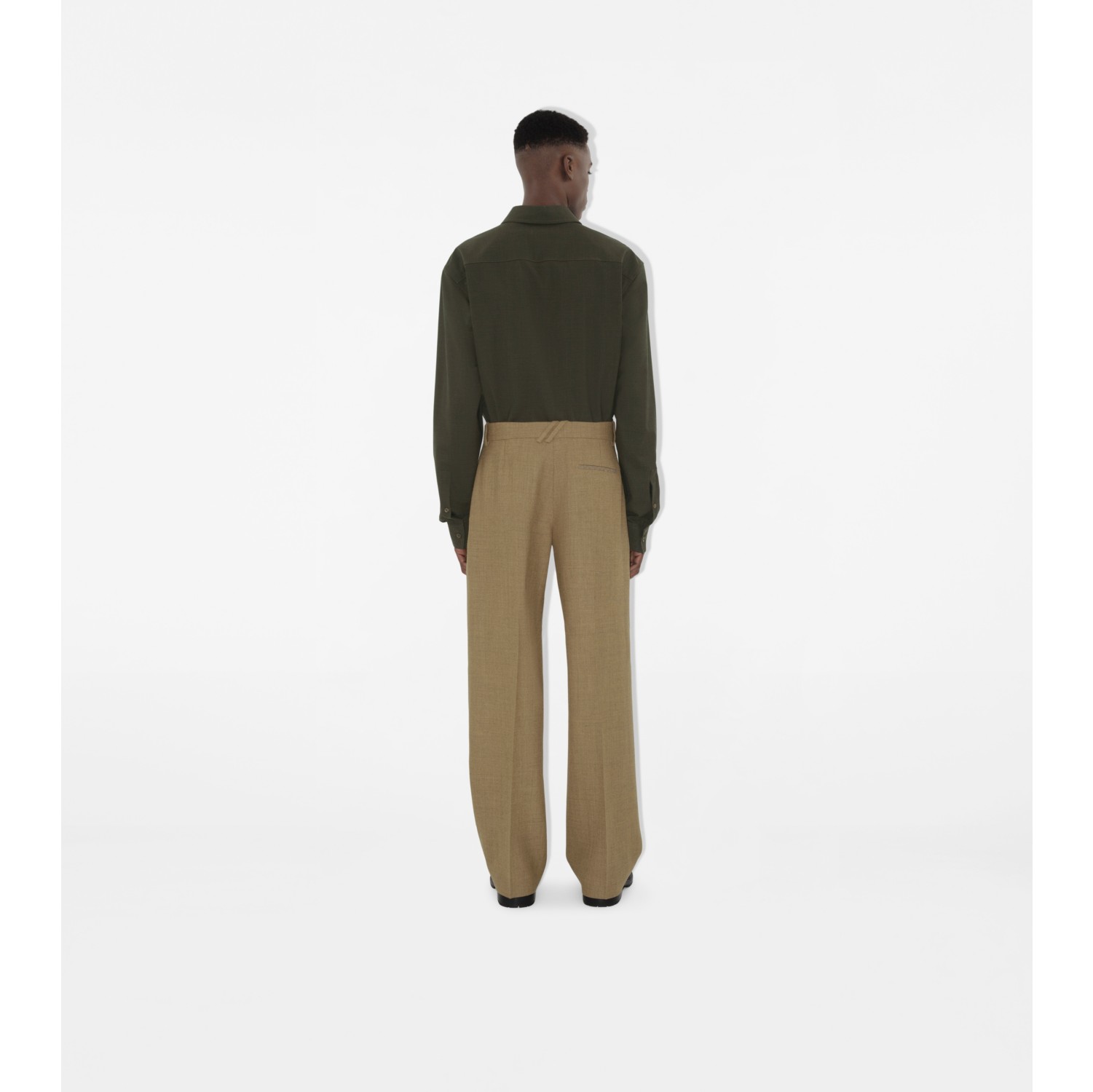 Wool Tailored Trousers