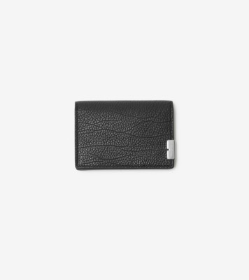 B Cut Bifold Card Case In Black - Men, Leather | Burberry® Official