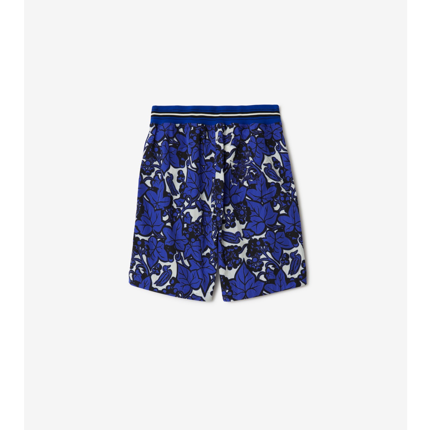 Short en nylon à motif lierre