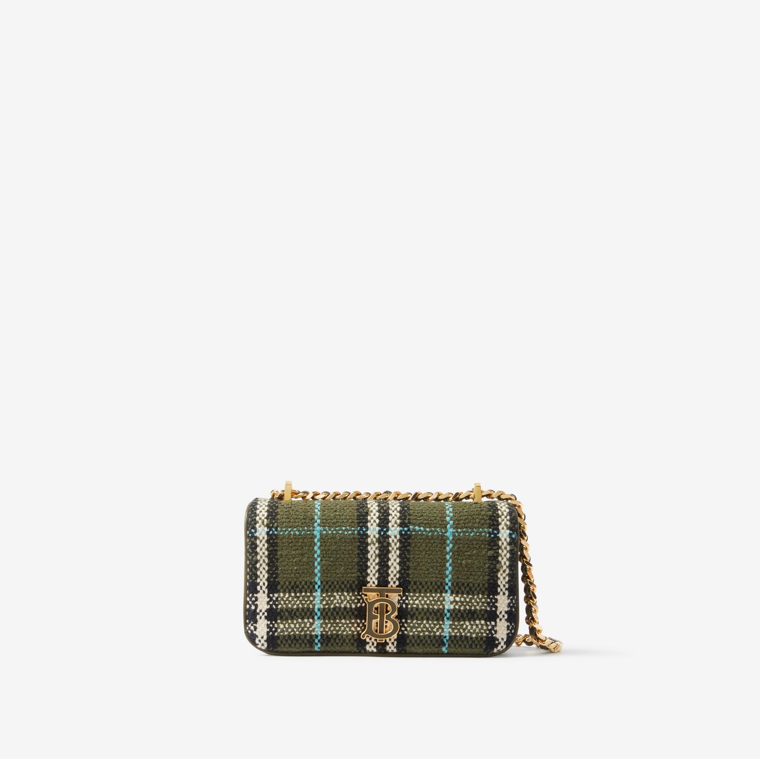 Mini sac Lola (Vert Olive) - Femme | Site officiel Burberry®