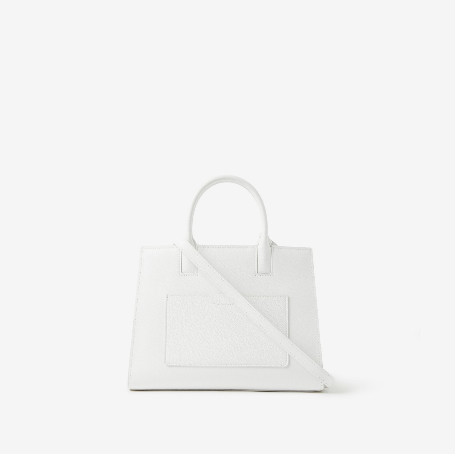 Mini Frances Bag in Optic White - Women | Burberry® Official