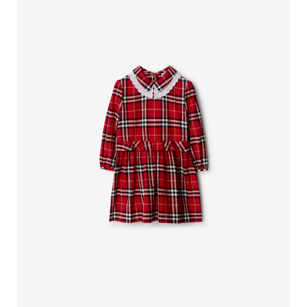  Check Cotton Flannel Dress