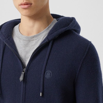 burberry hoodie navy