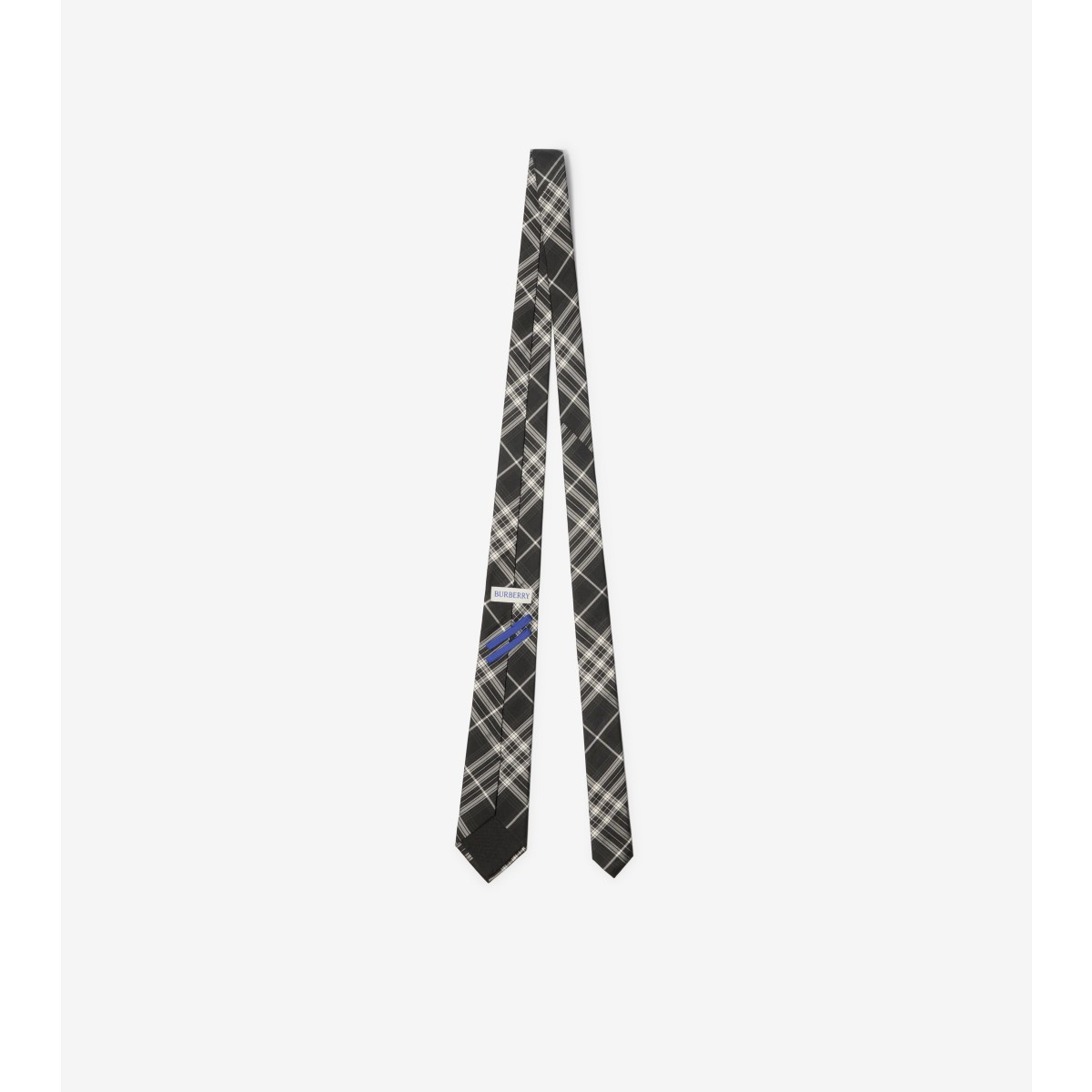  Check Silk Tie
