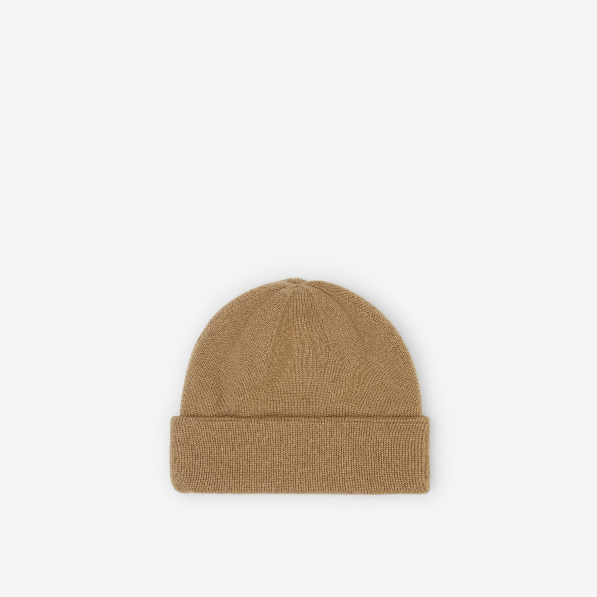 Oak Leaf Crest Cashmere Beanie in Camel | Burberry® Official - 2