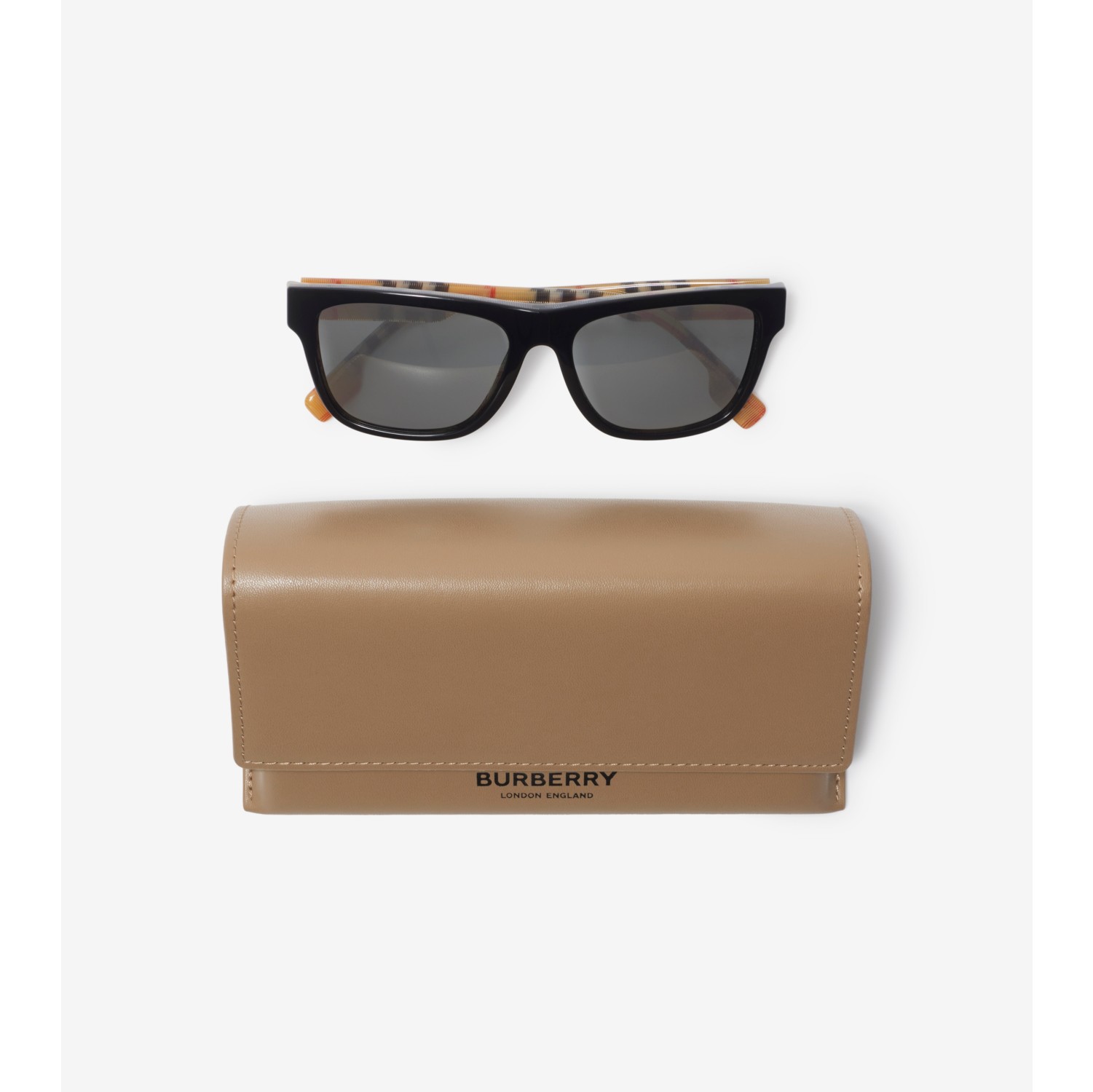 Burberry flat top sunglasses online