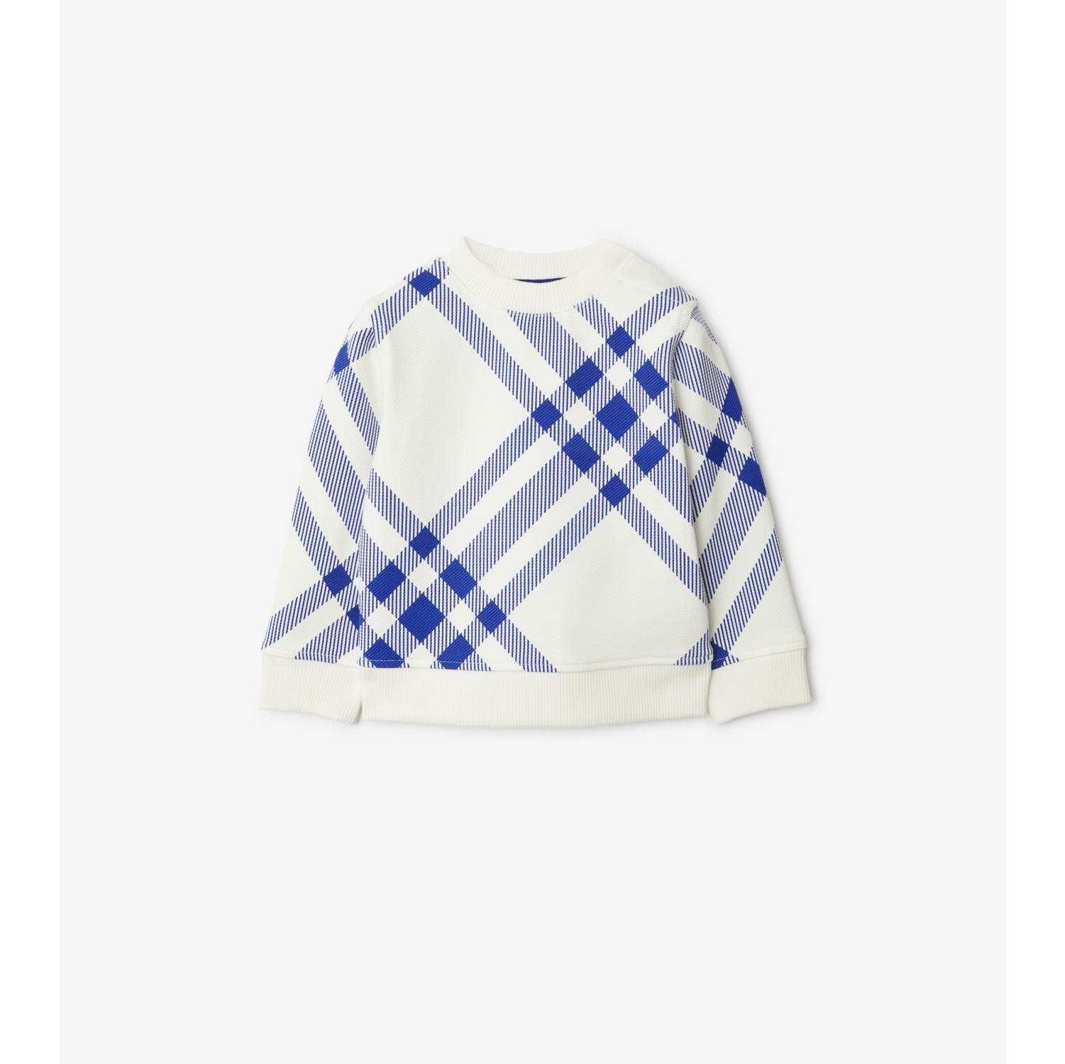 Burberry best sale white sweatshirt