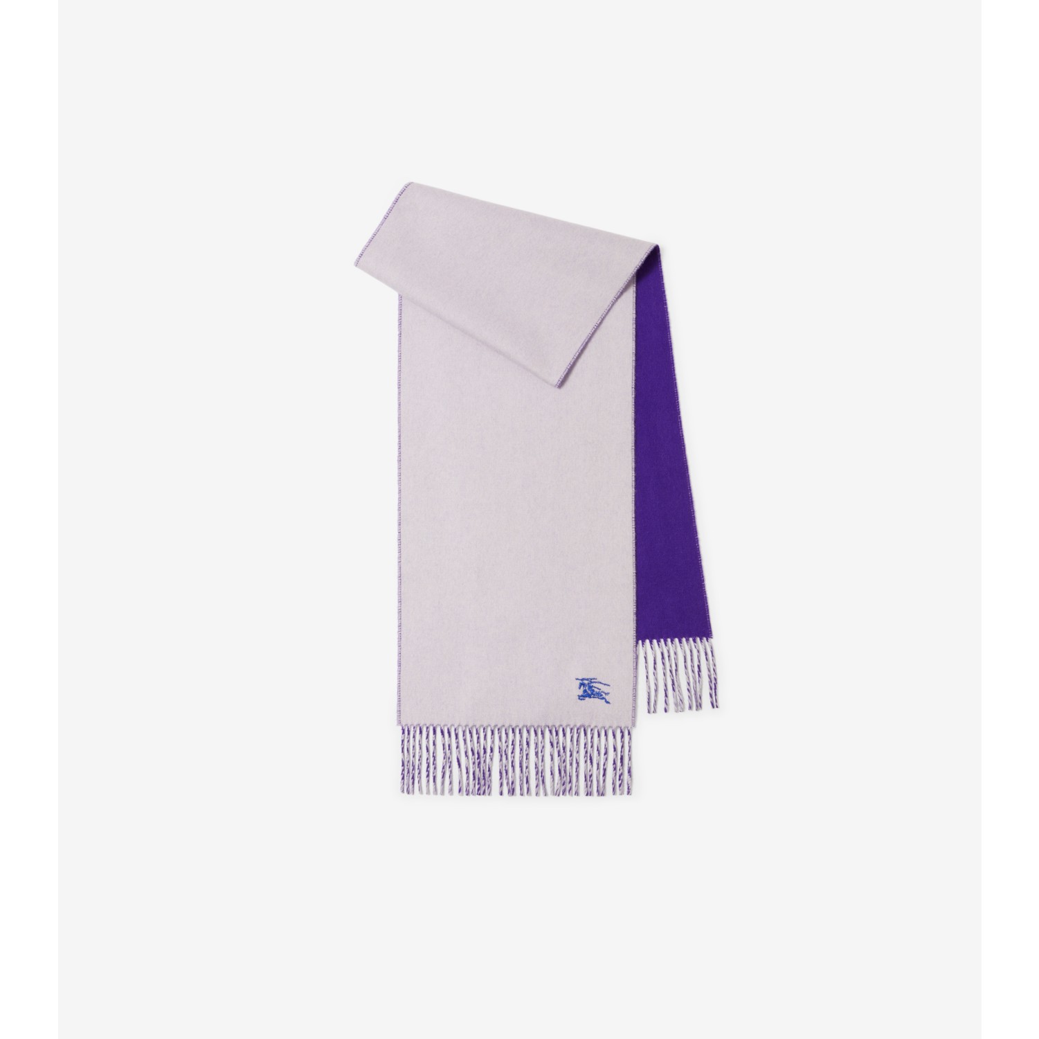 Reversible Cashmere Scarf in Haze/royal | Burberry® Official