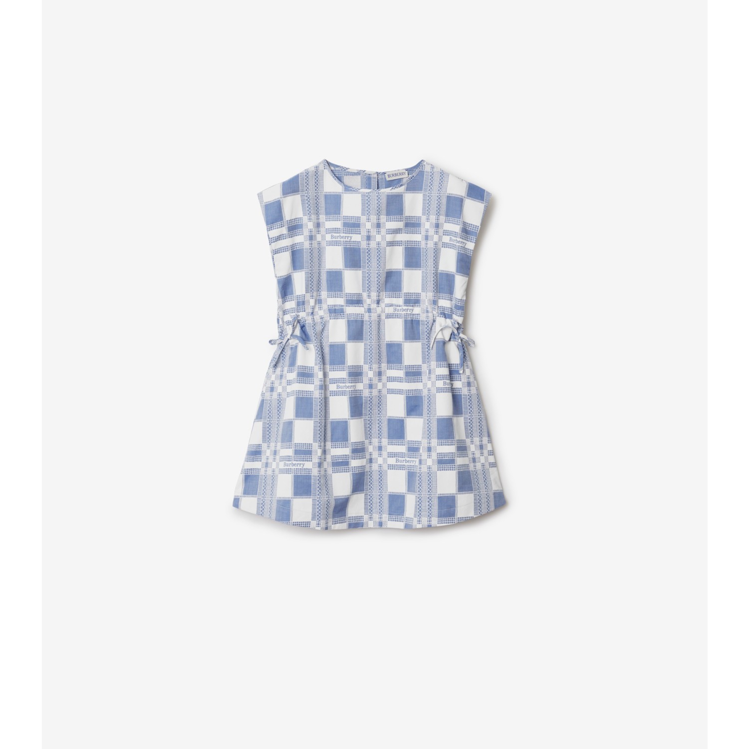 Robe en coton Check