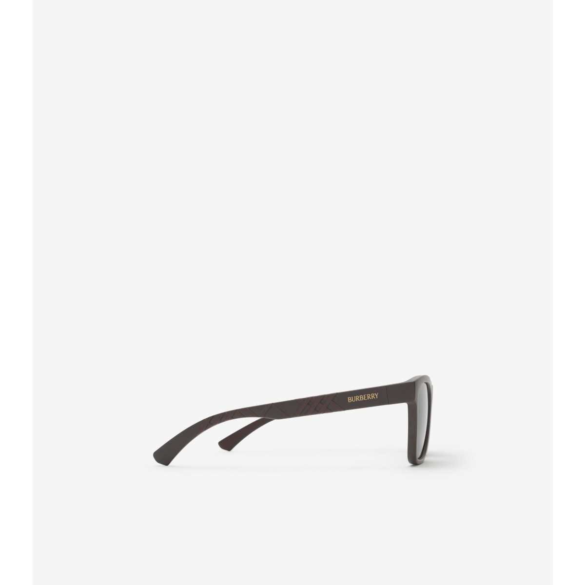  Check Textured Square Sunglasses