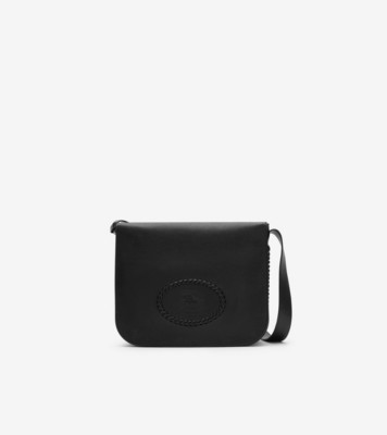 Tavistock Messenger Bag in Black - Men, Leather | Burberry® Official