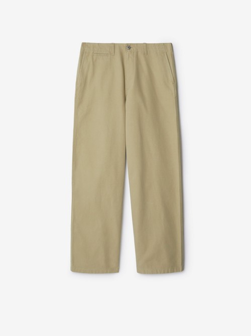 Burberry Cotton Ch In Neutral