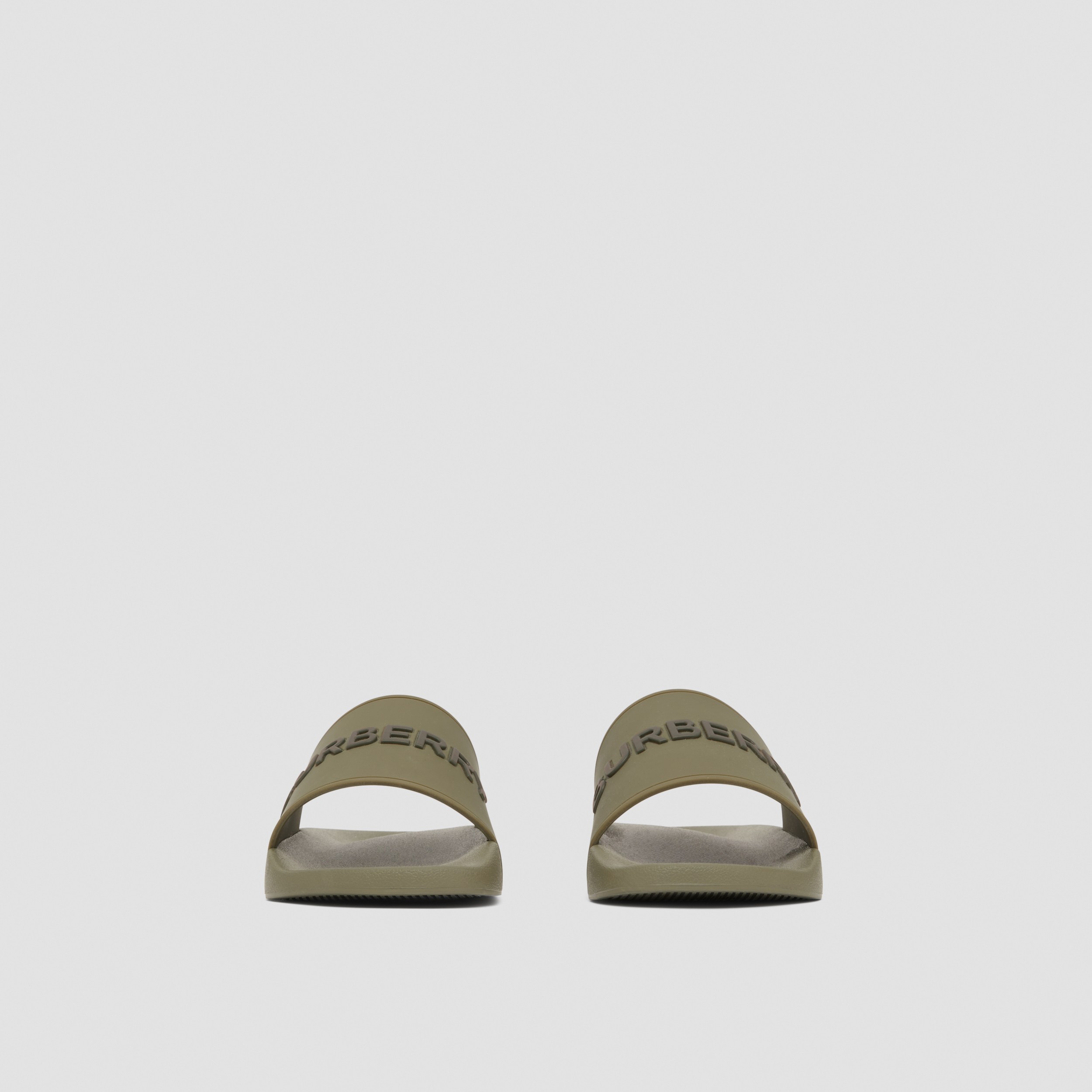 burberry green slides