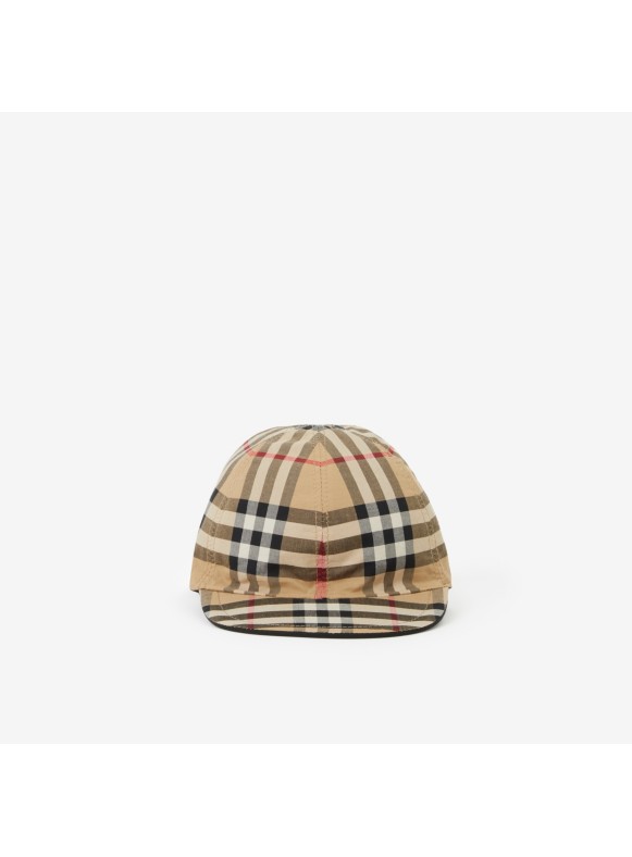 クーポン正規品 【BURBERRY】美品：帽子 8y〜12y - 子ども用