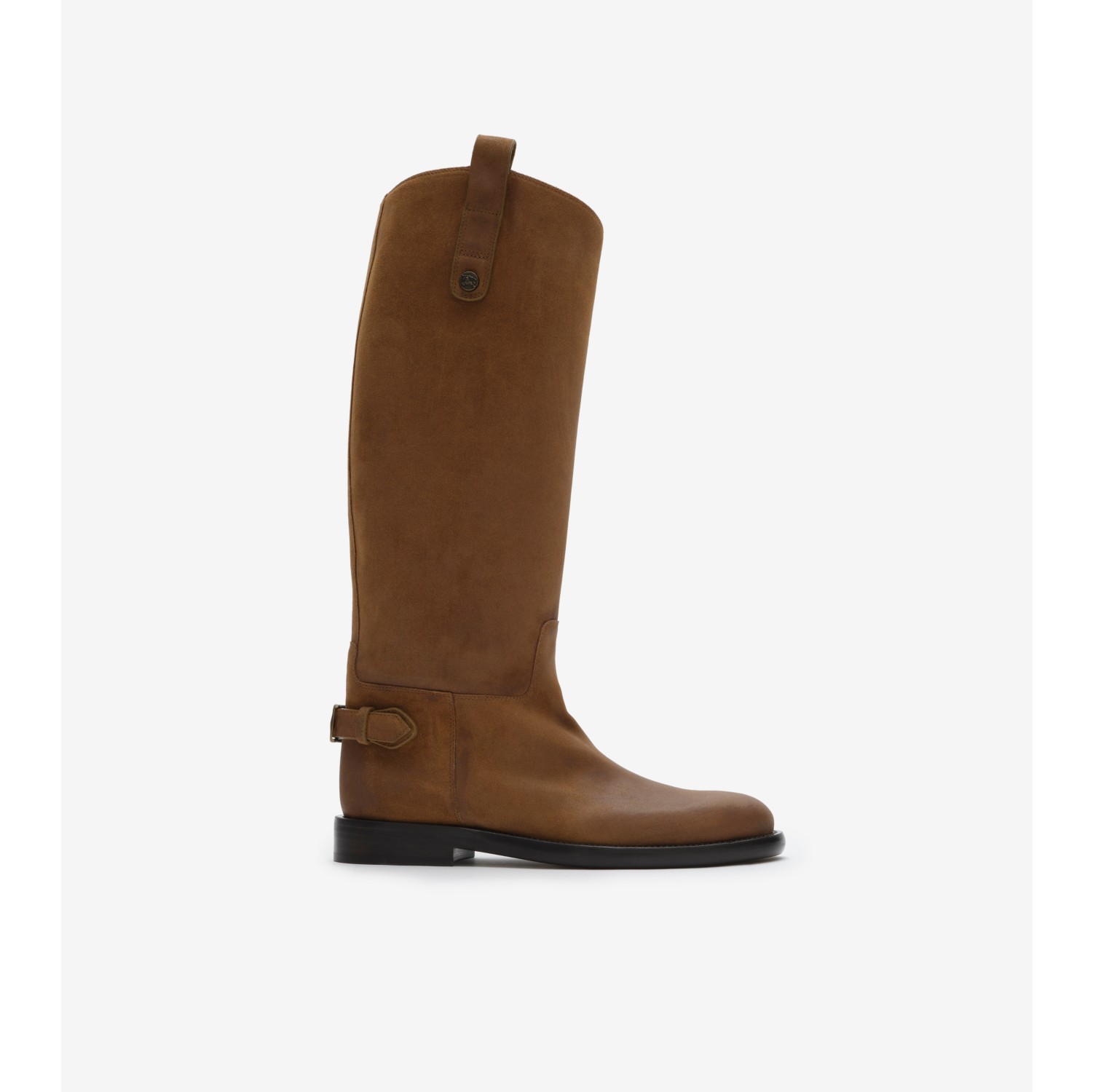Suede Cavalier Boots