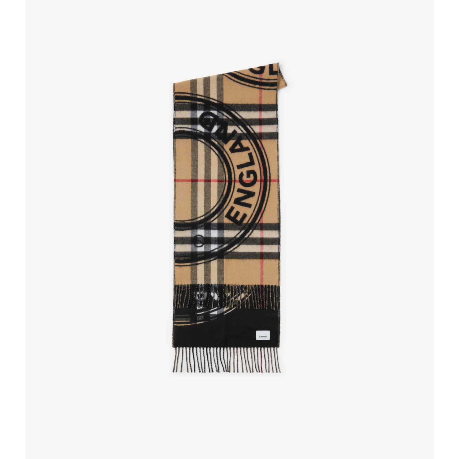 Burberry store scarf logo