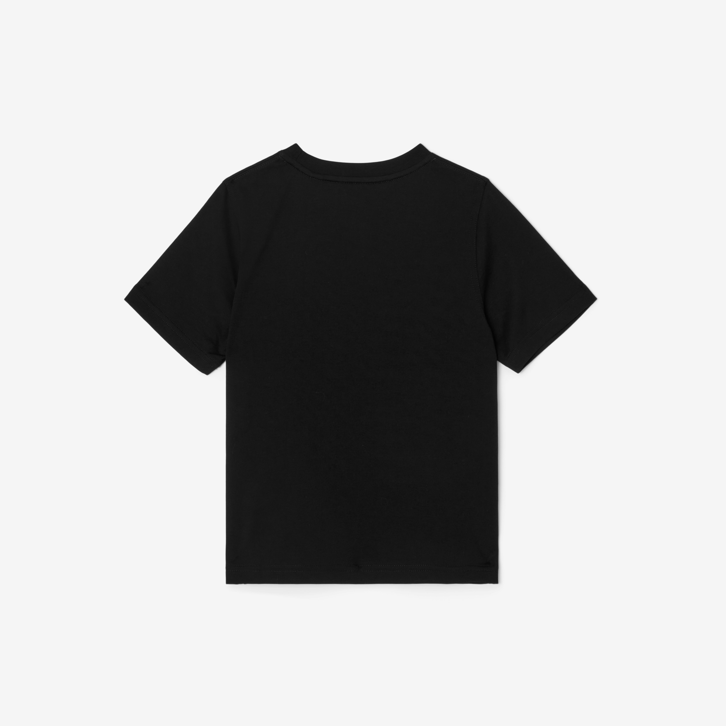 EKD Print Cotton T-shirt in Black | Burberry® Official - 2