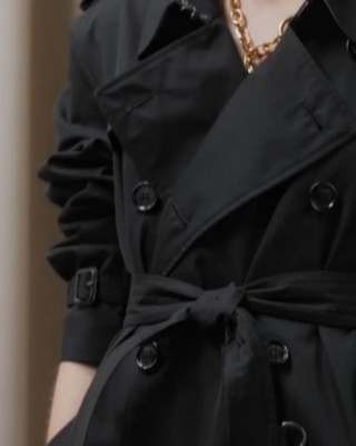 Homme Vêtements Manteaux Imperméables et trench coats Trench-coat En Coton Chelsea Coton Burberry pour homme en coloris Noir 