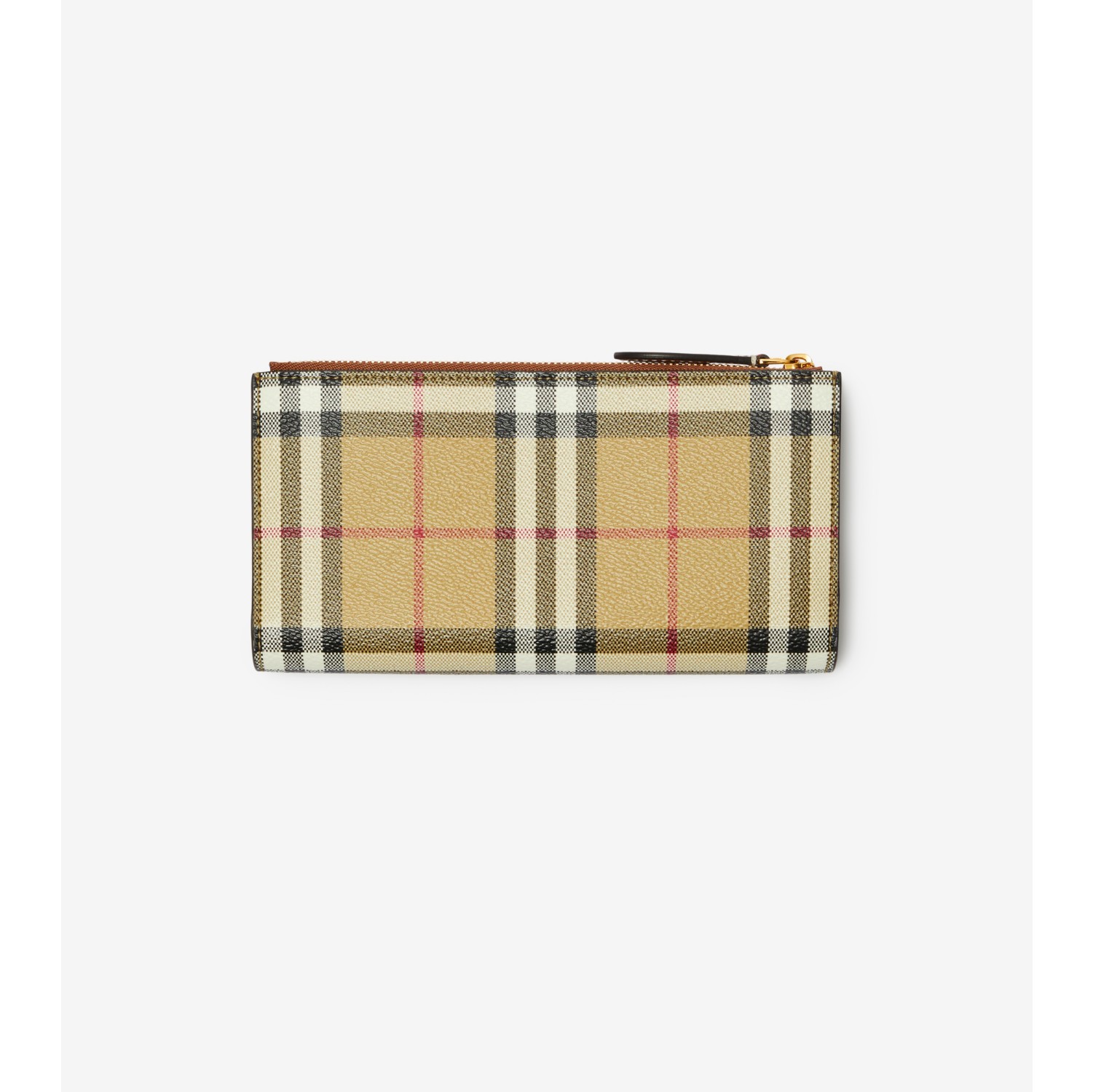 Large Check Bifold Wallet